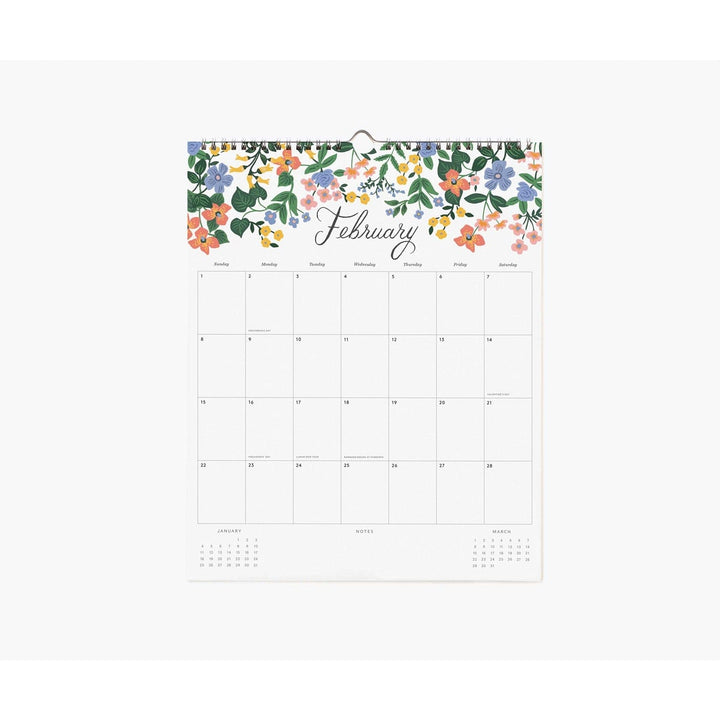 Rifle Paper Co. Calendar 2026 Dahlia Appointment Calendar