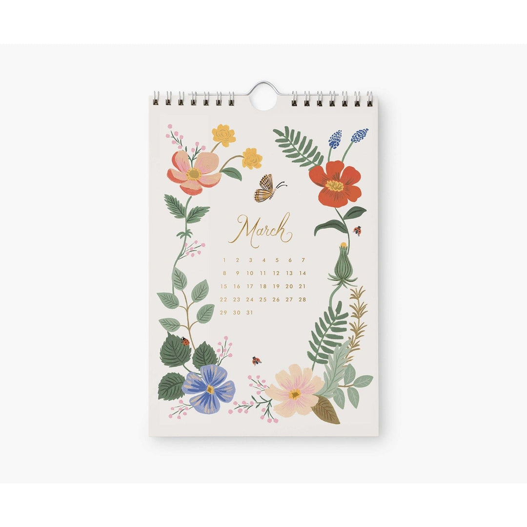 Rifle Paper Co. Calendar 2026 Strawberry Fields Kitchen Calendar (6x9)