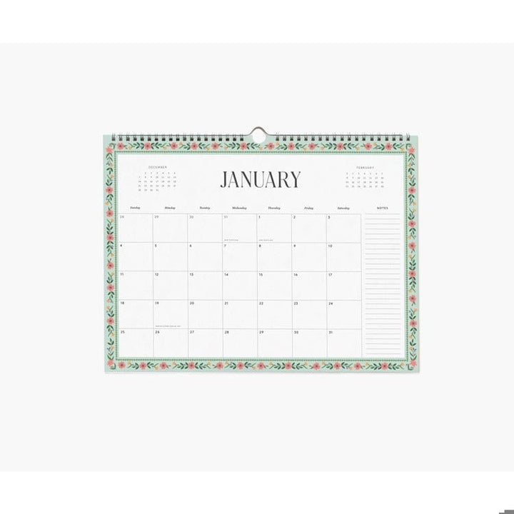 Rifle Paper Co. Calendar 2026 Wildwood Appointment Calendar