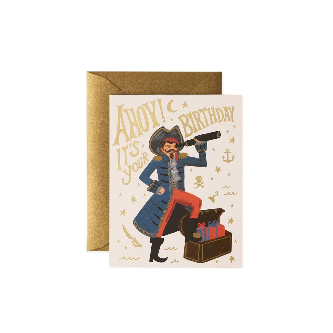 Rifle Paper Co. Card Pirate Birthday Card