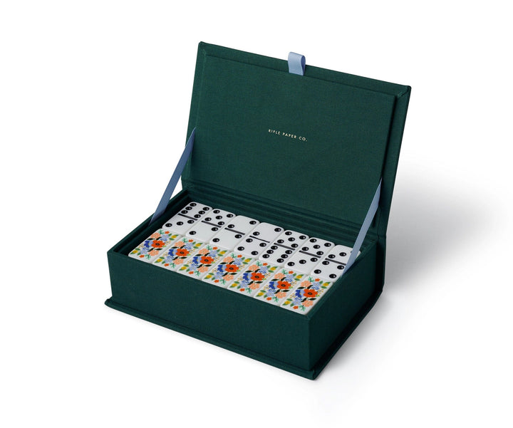 Rifle Paper Co. Games Strawberry Fields Dominoes Set