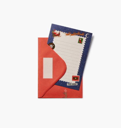 Rifle Paper Co. Holiday Letters to Santa Folio Stationery Set