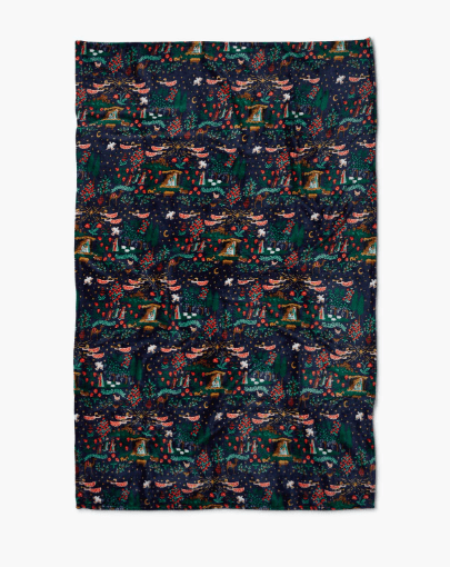 Rifle Paper Co. Holiday Nativity Fleece Blanket