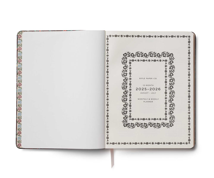Rifle Paper Co. Paper 2025-2026 Gracie 12-Month Academic Bookbound Planner