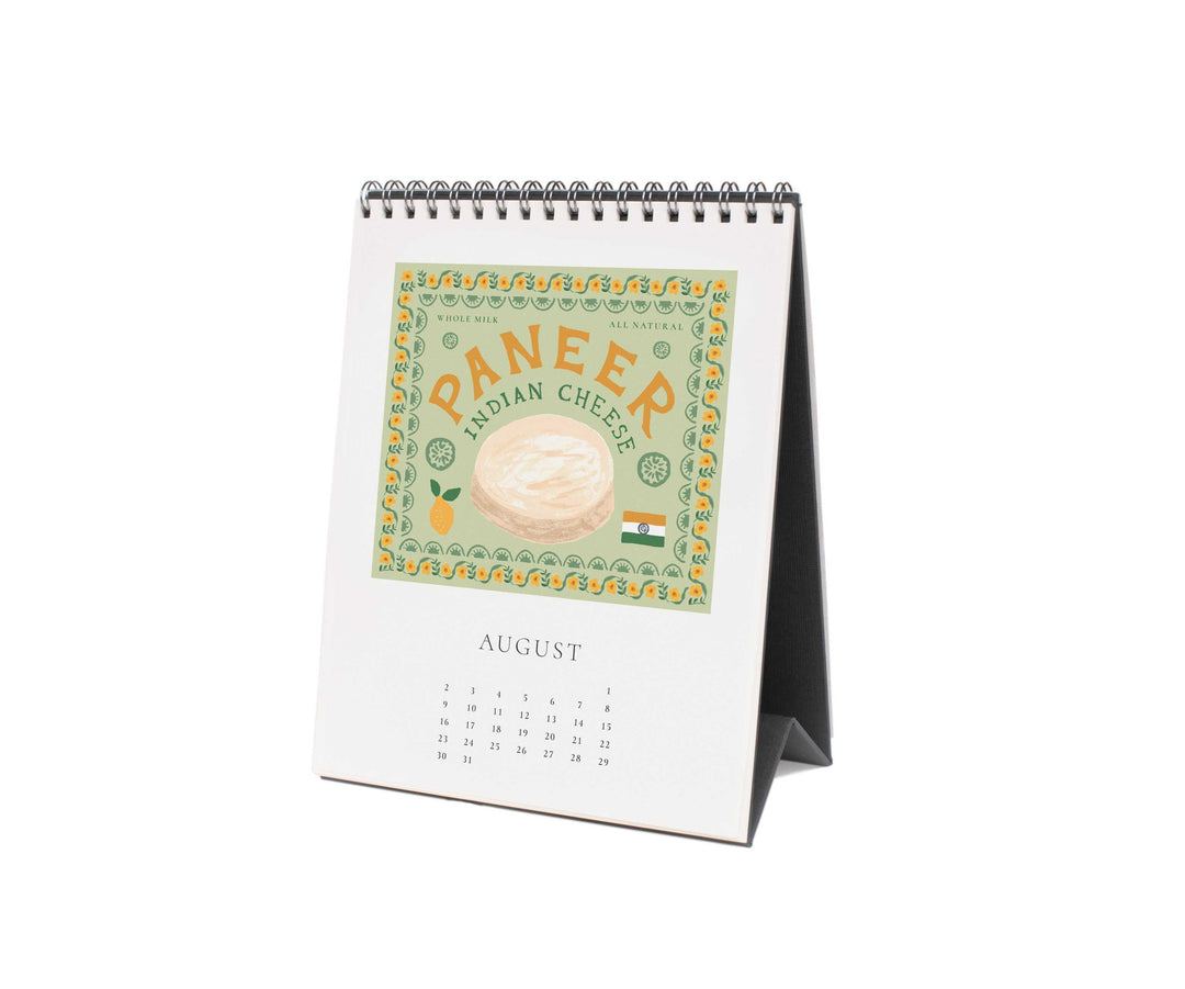Rifle Paper Co. Paper 2026 Cheese Desk Calendar