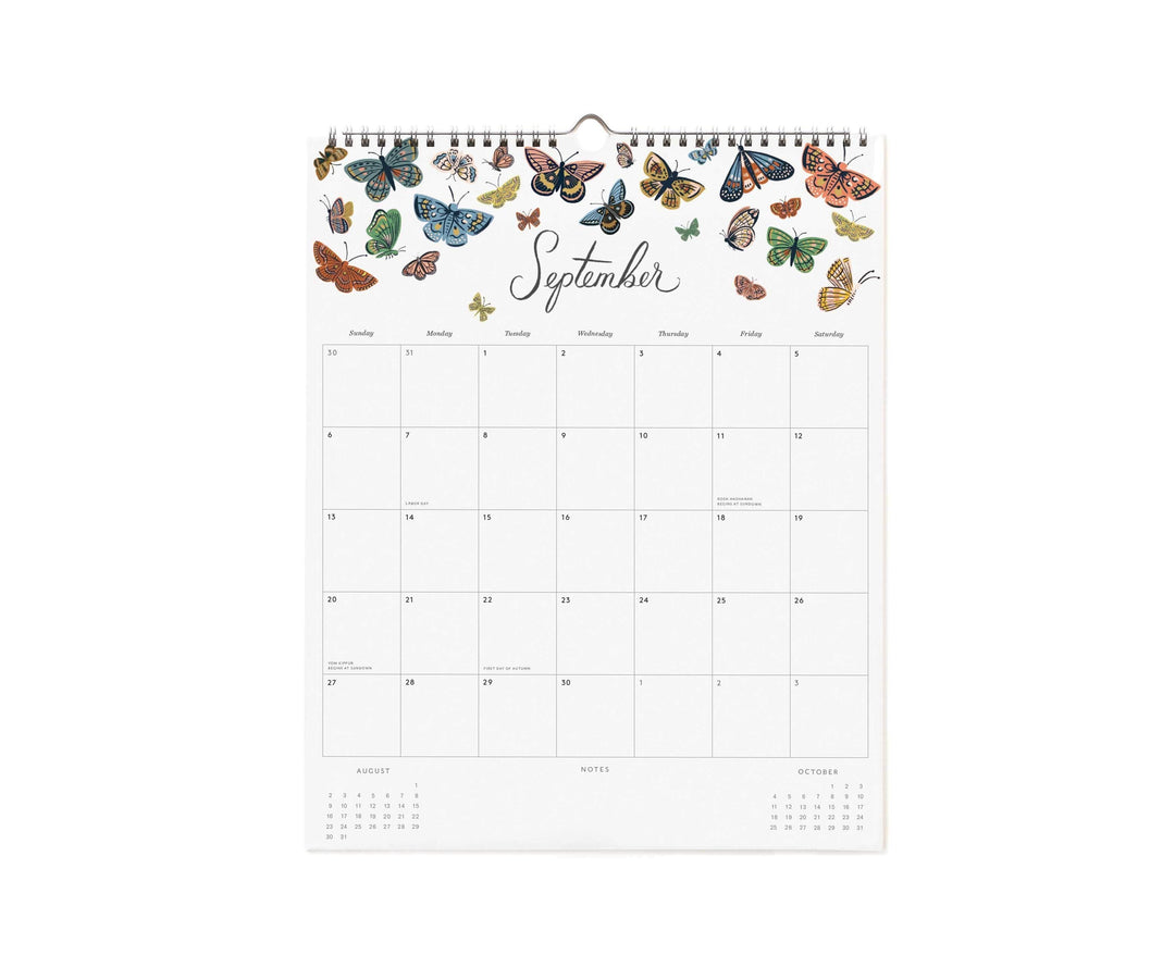 Rifle Paper Co. Paper 2026 Dahlia Appointment Calendar