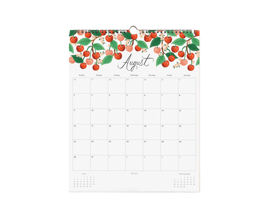 Rifle Paper Co. Paper 2026 Dahlia Appointment Calendar