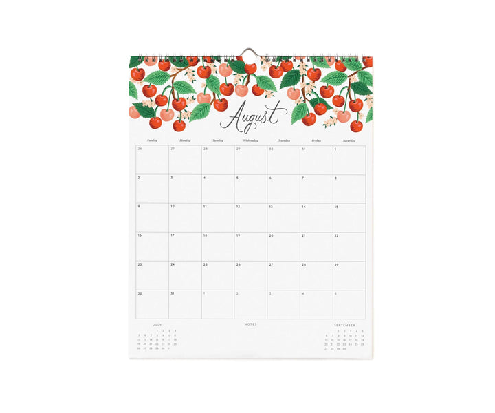 Rifle Paper Co. Paper 2026 Dahlia Appointment Calendar