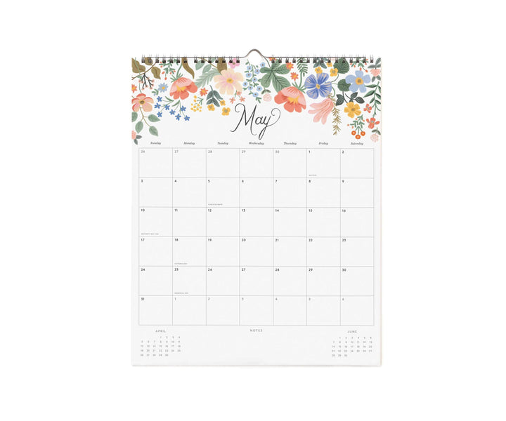 Rifle Paper Co. Paper 2026 Dahlia Appointment Calendar