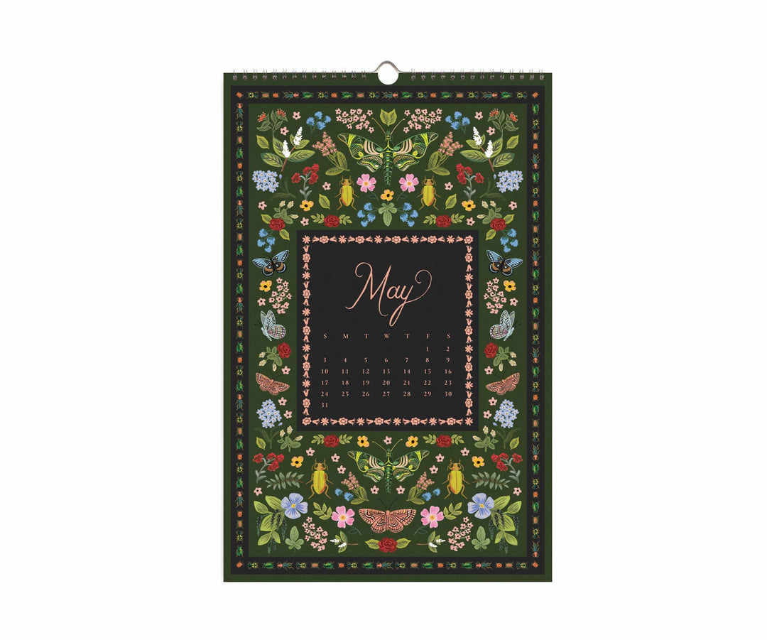 Rifle Paper Co. Paper 2026 Flora Wall Calendar