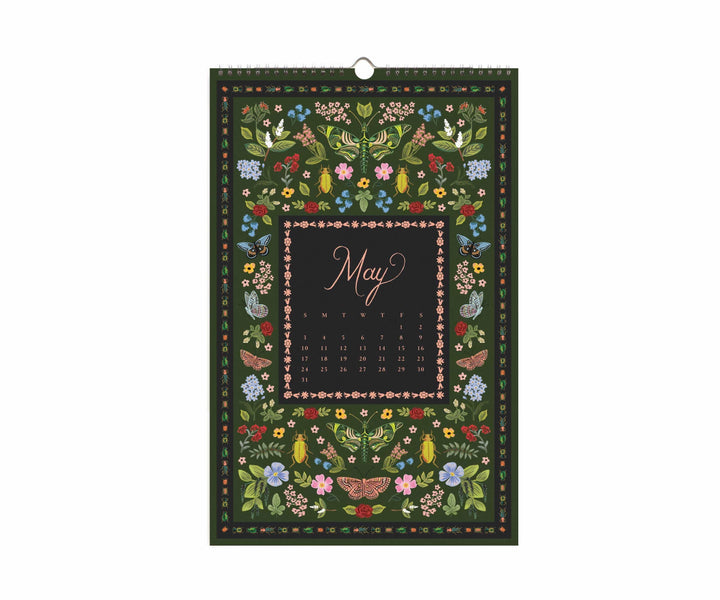 Rifle Paper Co. Paper 2026 Flora Wall Calendar