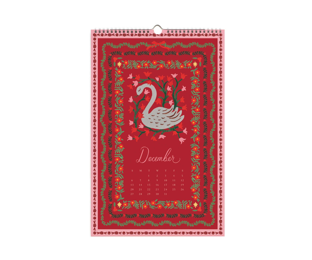 Rifle Paper Co. Paper 2026 Flora Wall Calendar