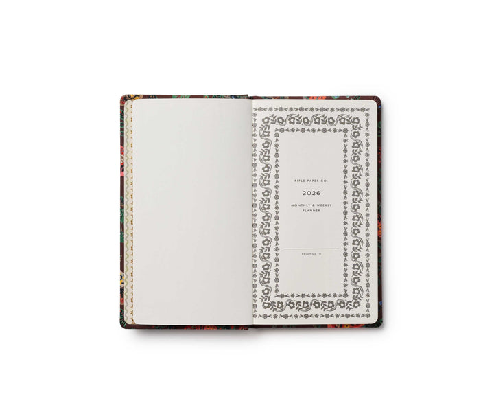 Rifle Paper Co. Paper 2026 Gracie 12-Month Hardcover Pocket Planner