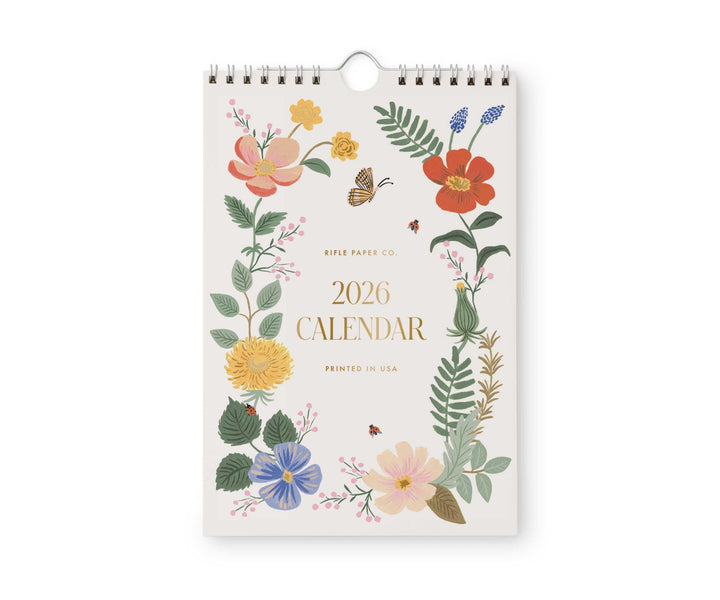 Rifle Paper Co. Paper 2026 Strawberry Fields Kitchen Calendar (6x9)