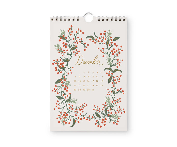 Rifle Paper Co. Paper 2026 Strawberry Fields Kitchen Calendar (6x9)