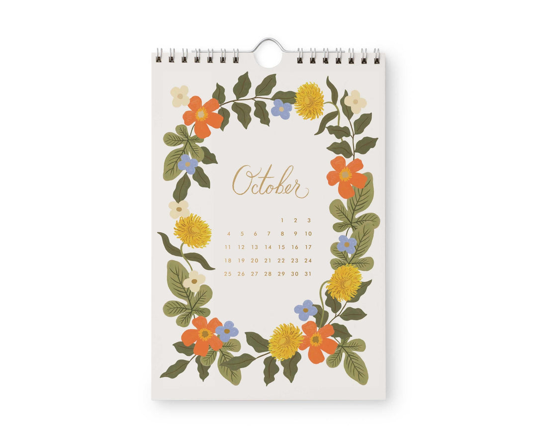 Rifle Paper Co. Paper 2026 Strawberry Fields Kitchen Calendar (6x9)