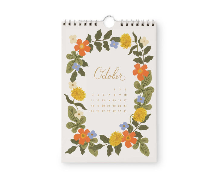 Rifle Paper Co. Paper 2026 Strawberry Fields Kitchen Calendar (6x9)
