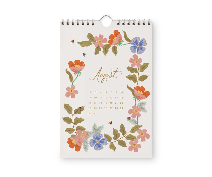 Rifle Paper Co. Paper 2026 Strawberry Fields Kitchen Calendar (6x9)
