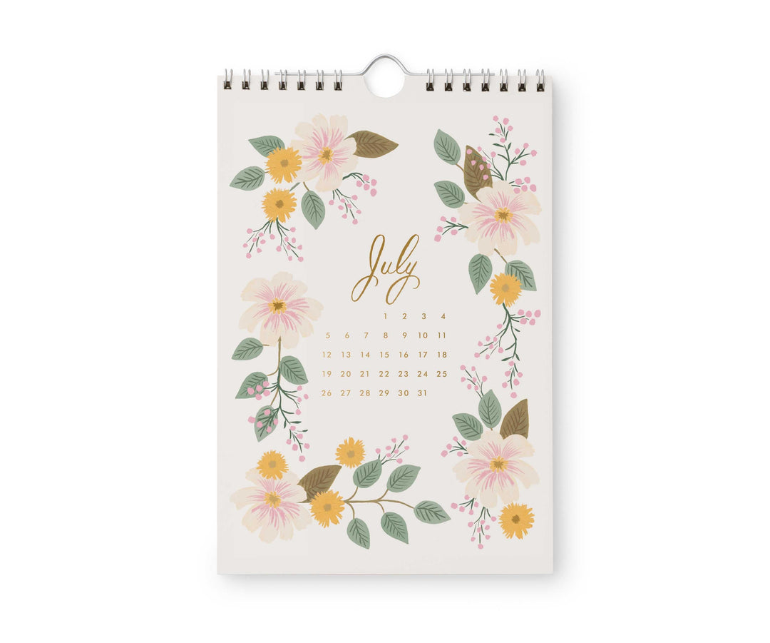 Rifle Paper Co. Paper 2026 Strawberry Fields Kitchen Calendar (6x9)
