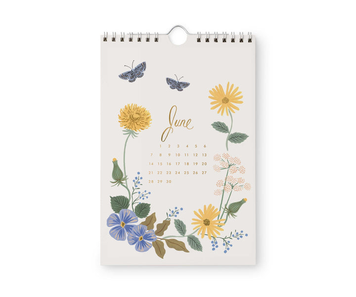 Rifle Paper Co. Paper 2026 Strawberry Fields Kitchen Calendar (6x9)
