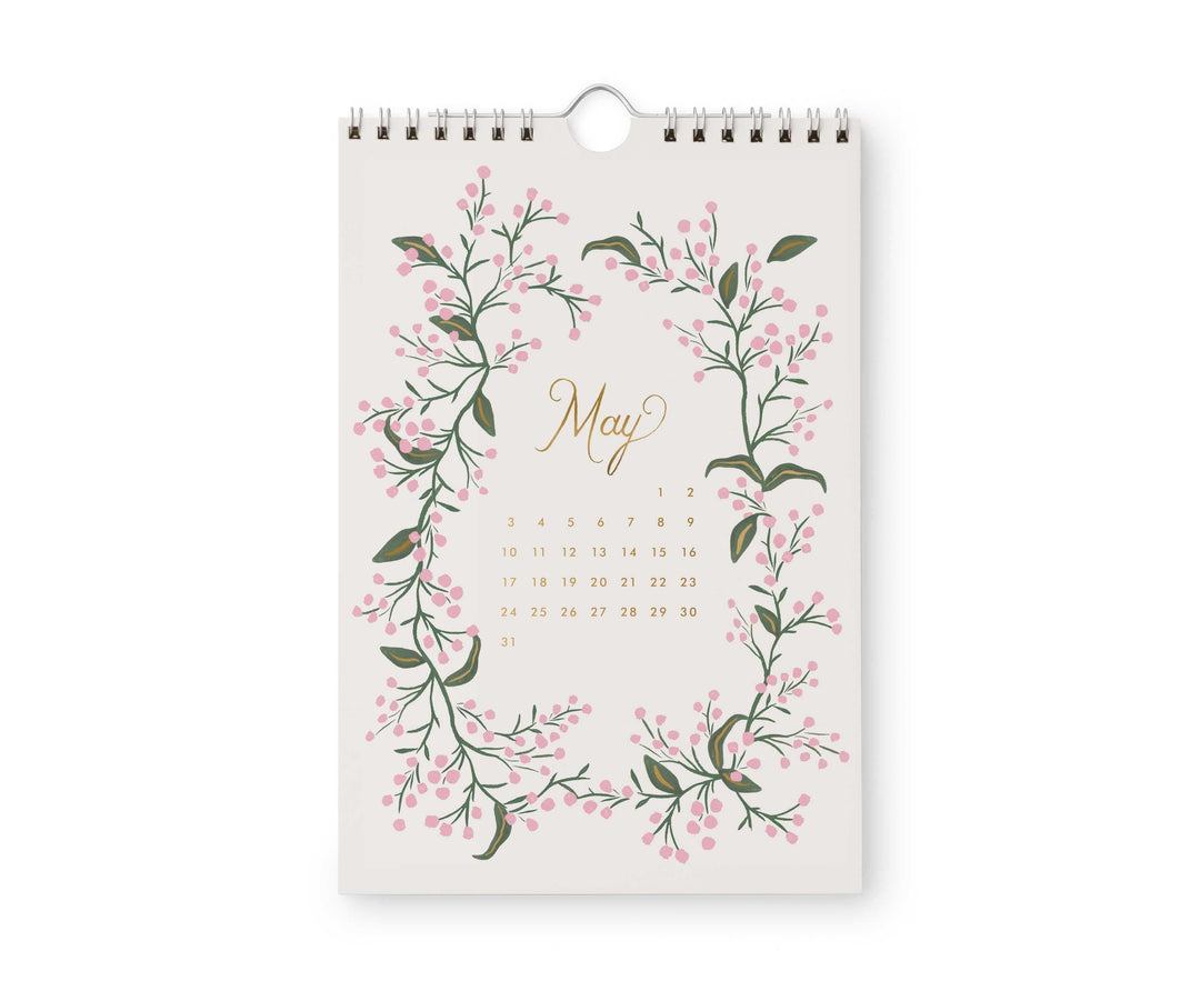 Rifle Paper Co. Paper 2026 Strawberry Fields Kitchen Calendar (6x9)