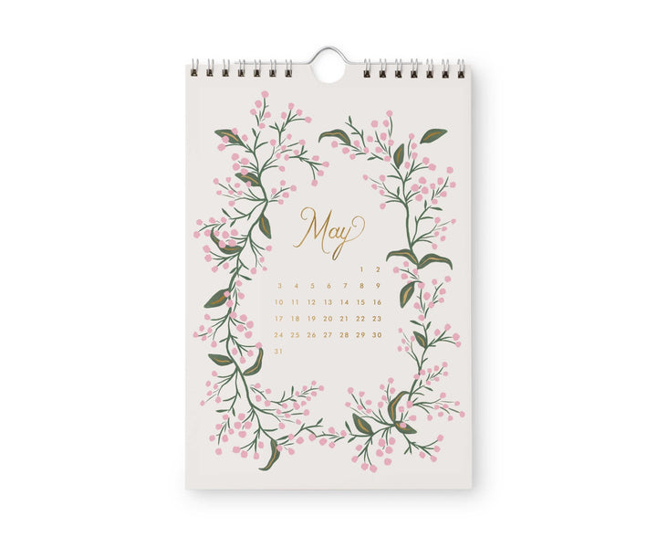 Rifle Paper Co. Paper 2026 Strawberry Fields Kitchen Calendar (6x9)
