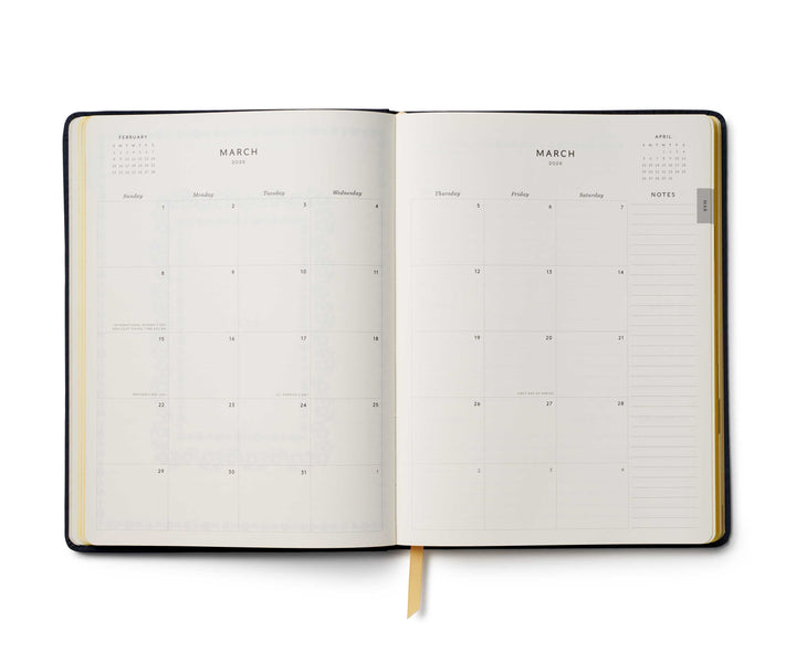 Rifle Paper Co. Paper 2026 Wildwood 12-Month Embroidered Bookbound Planner