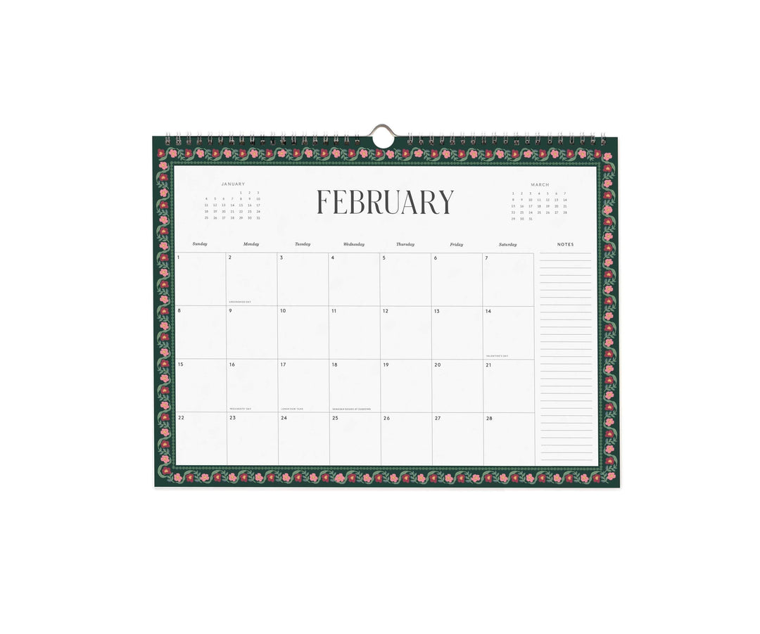 Rifle Paper Co. Paper 2026 Wildwood Appointment Calendar