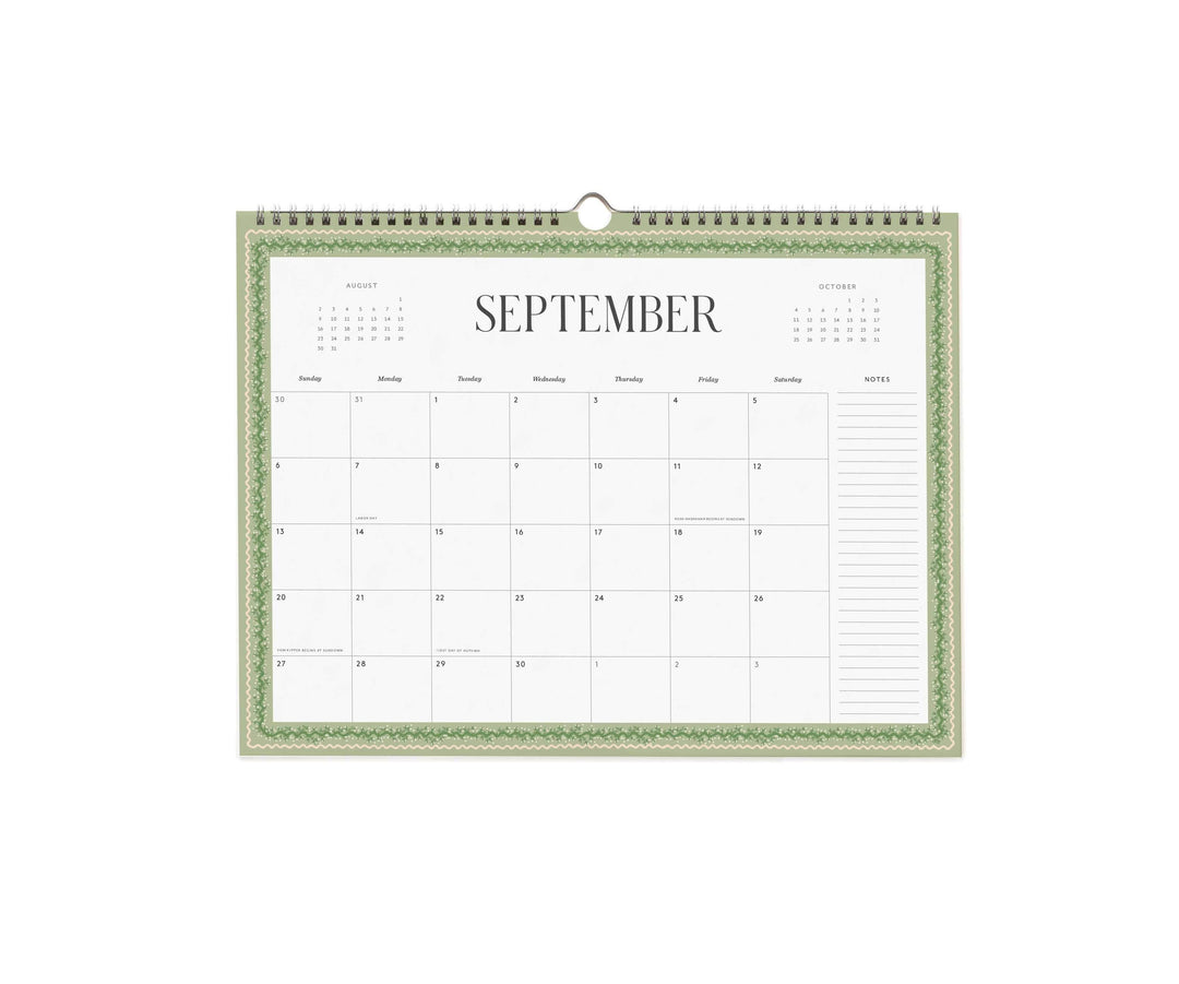 Rifle Paper Co. Paper 2026 Wildwood Appointment Calendar