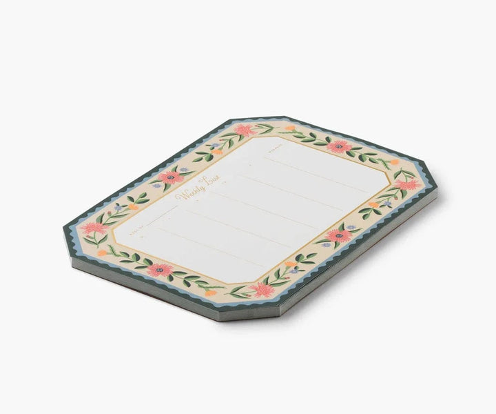 Rifle Paper Co. Paper Aster Weekly Desk Pad
