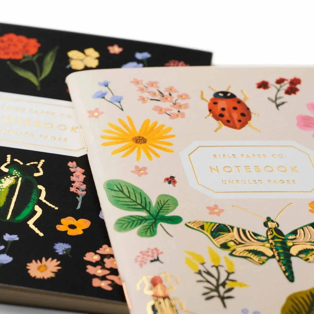 Rifle Paper Co. Paper Curio Pocket Notebooks, Set of 2