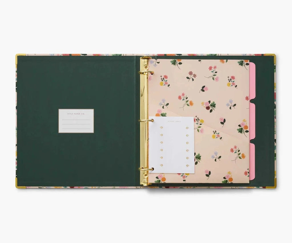 Rifle Paper Co. Paper Dahlia Classic Binder