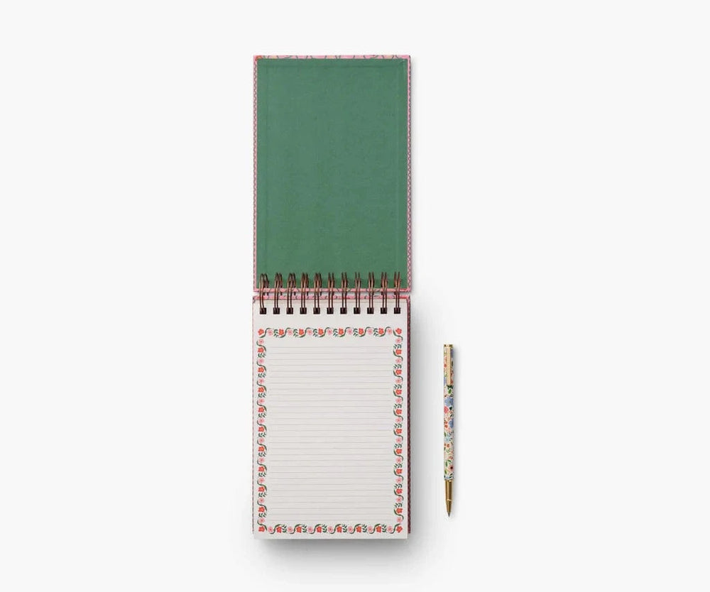 Rifle Paper Co. Paper Delphine Desktop Spiral Notepad