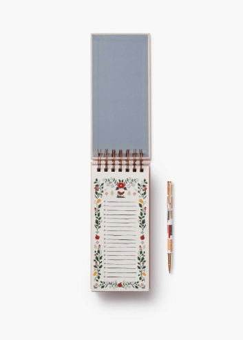 Rifle Paper Co. Paper Home Sweet Home Spiral Market Pad