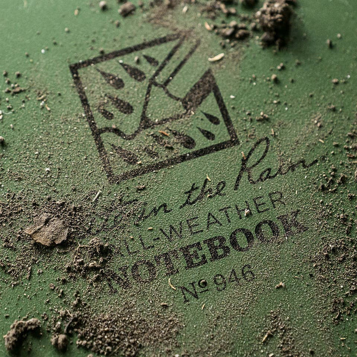Rite in the Rain Notebooks & Notepads Green Rite in the Rain 4" x 6" Top-Spiral Notebook