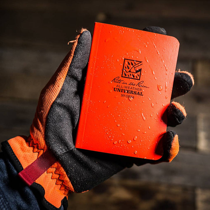 Rite in the Rain Notebooks & Notepads Rite in the Rain 3.5" x 5" Pocket Notebook, Orange