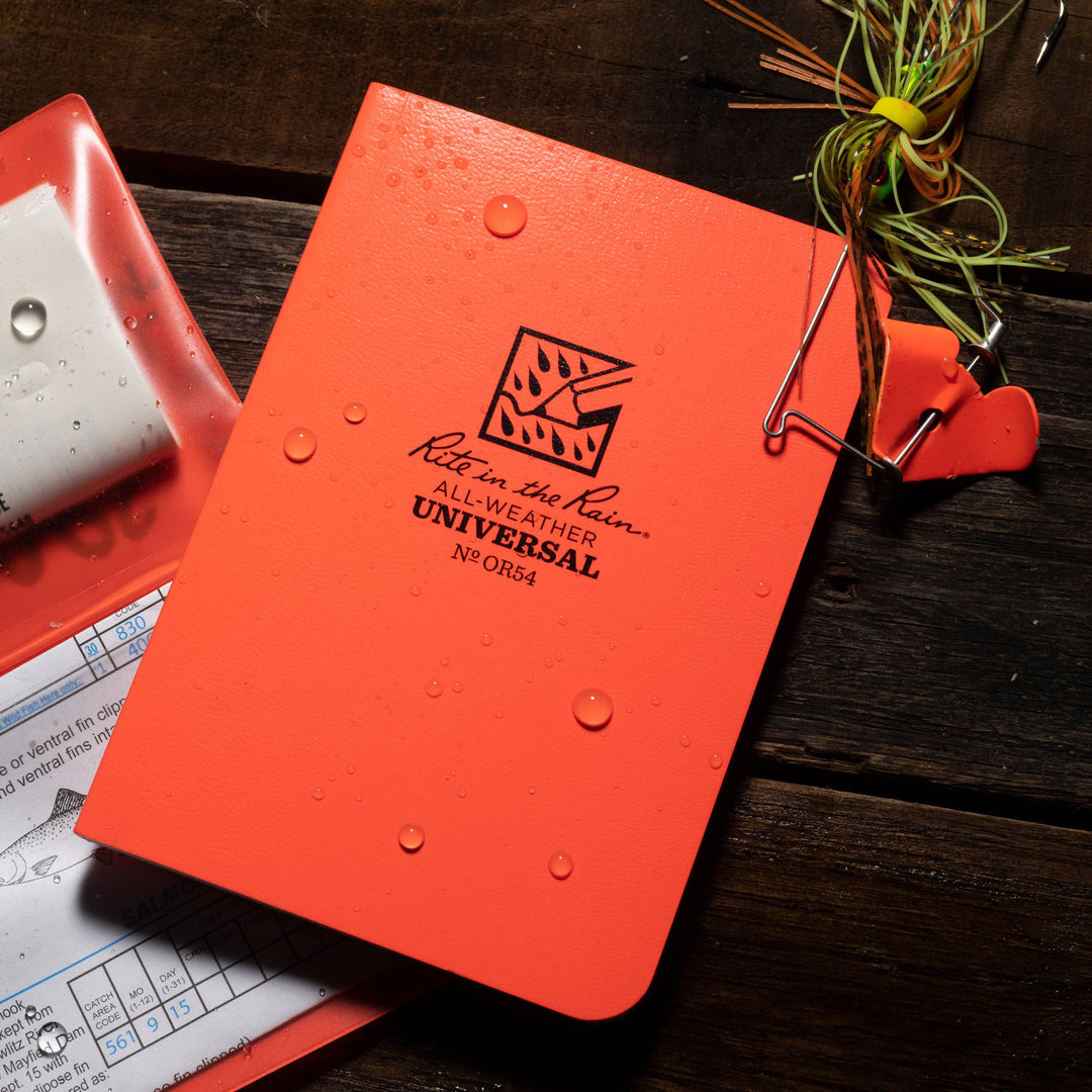Rite in the Rain Notebooks & Notepads Rite in the Rain 3.5" x 5" Pocket Notebook, Orange