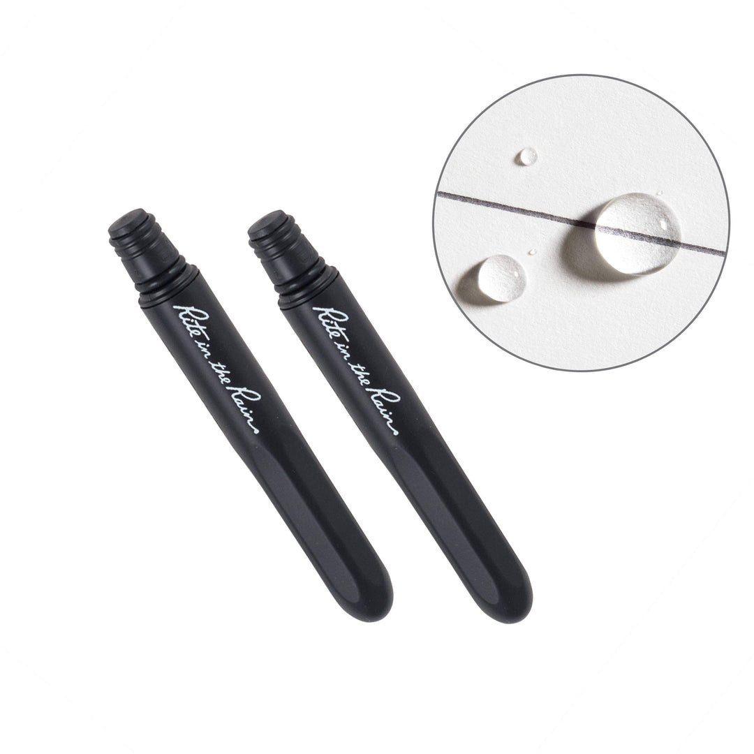 Rite in the Rain Pen and Pencils Black Rite in the Rain Weatherproof Pocket Pen, 2 Pack