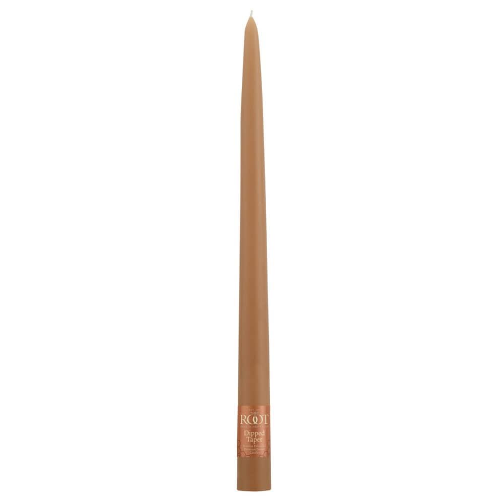 Root Candles Candles 12" / Beeswax Dipped Taper Candles