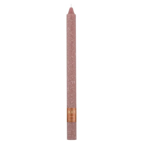 Root Candles Taper Dusty Rose 12" Timberline Arista Taper