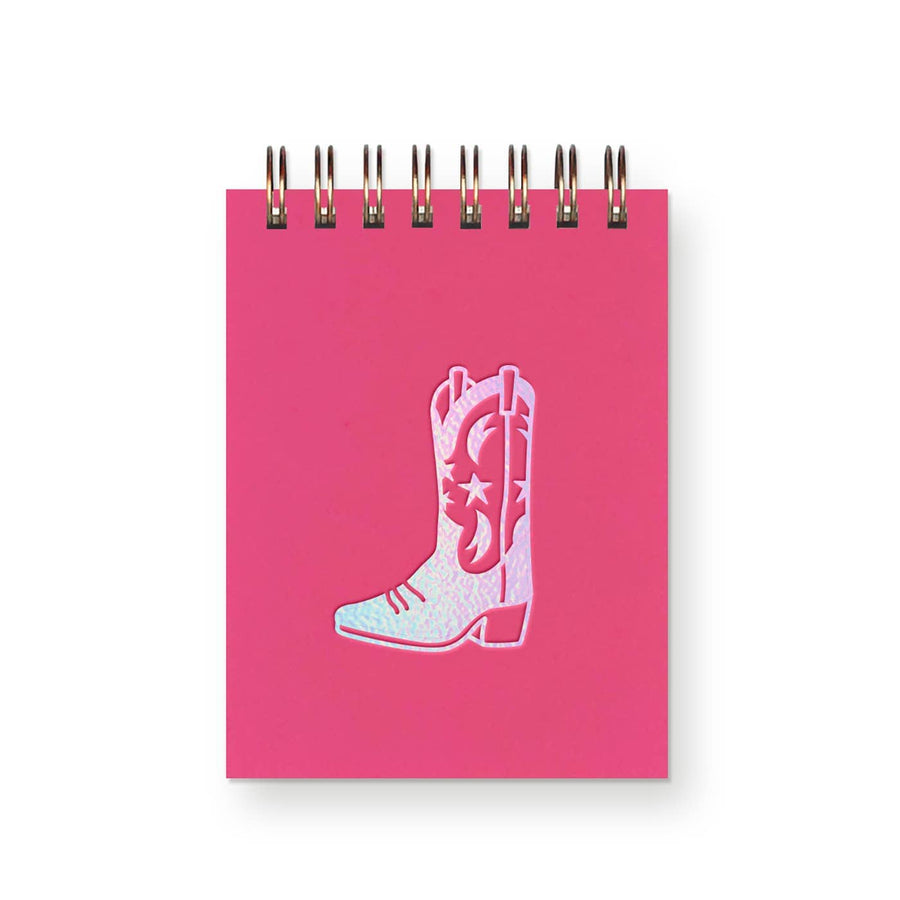Ruff House Print Shop Notebook Cowboy Boot Mini Jotter Notebook