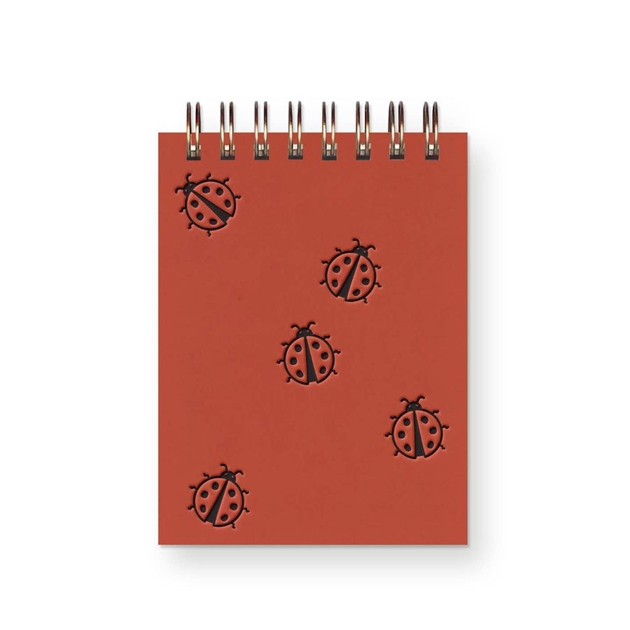 Ruff House Print Shop Notebook Ladybug Mini Jotter Notebook