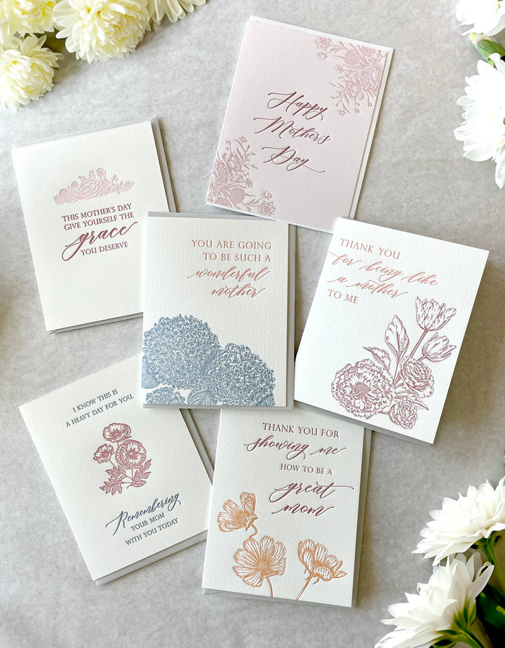 Rust Belt Love Paperie Card Remembering Your Mom With You Today Letterpress Card