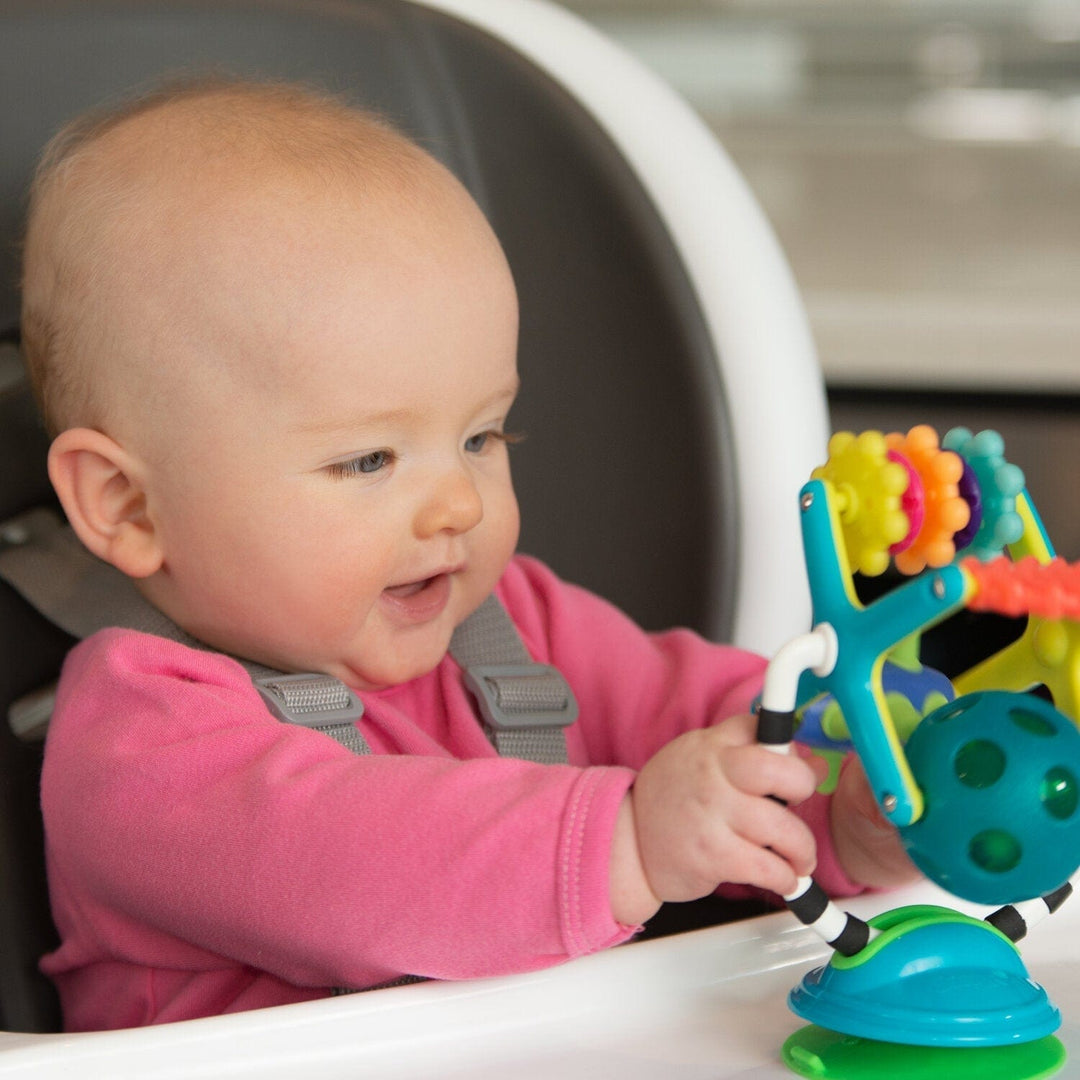 Sassy Baby Toy Teether & Twirl Sensation Station