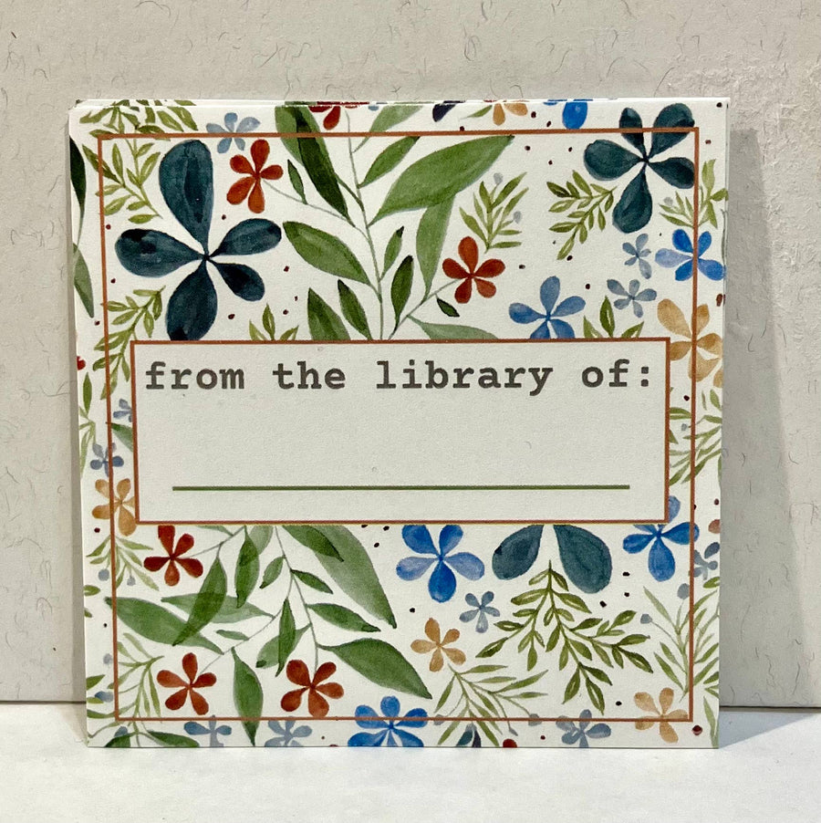 She Said It. Cards Bright Book Plate