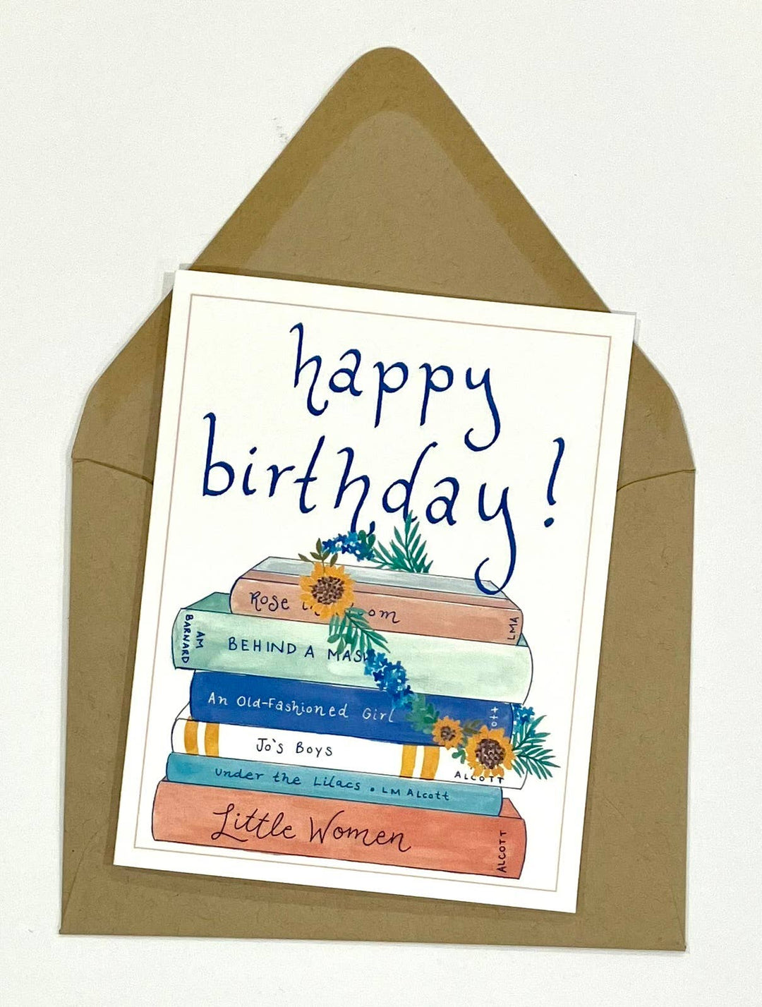 She Said It. Cards Louisa May Alcott Birthday Card!