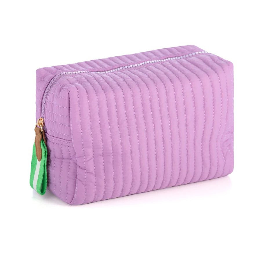 Shiraleah Handbags, Wallets & Cases Ezra Large Boxy Cosmetic Pouch, Lilac
