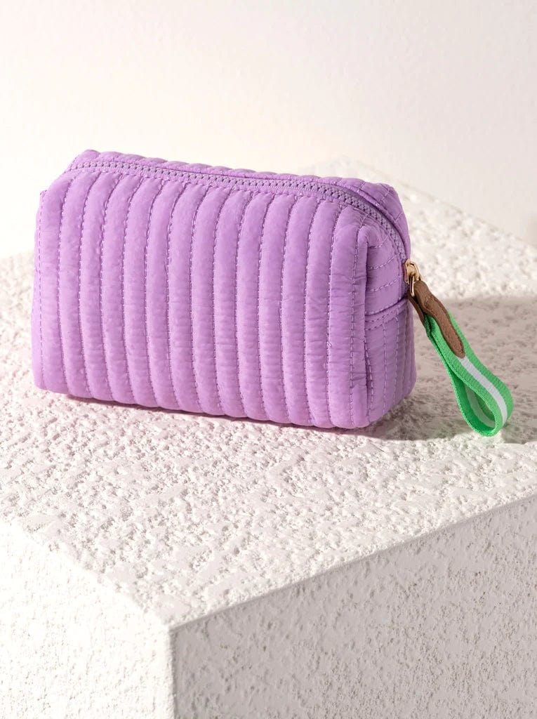 Shiraleah Handbags, Wallets & Cases Ezra Small Boxy Cosmetic Pouch, Lilac