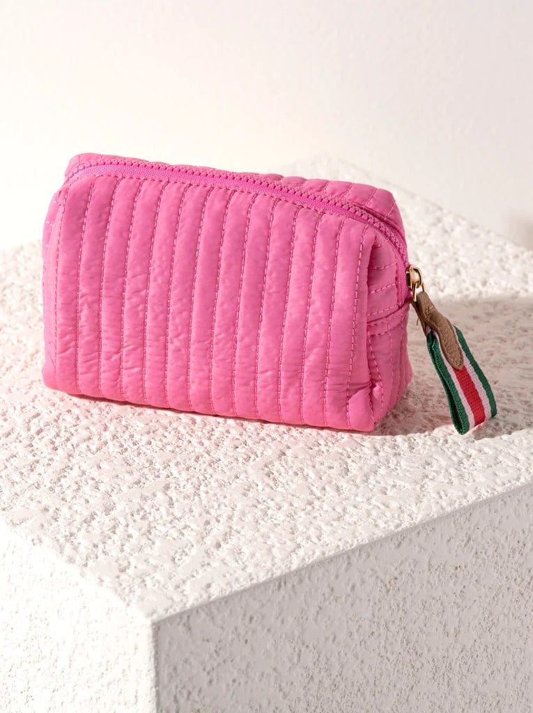 Shiraleah Handbags, Wallets & Cases Ezra Small Boxy Cosmetic Pouch, Pink