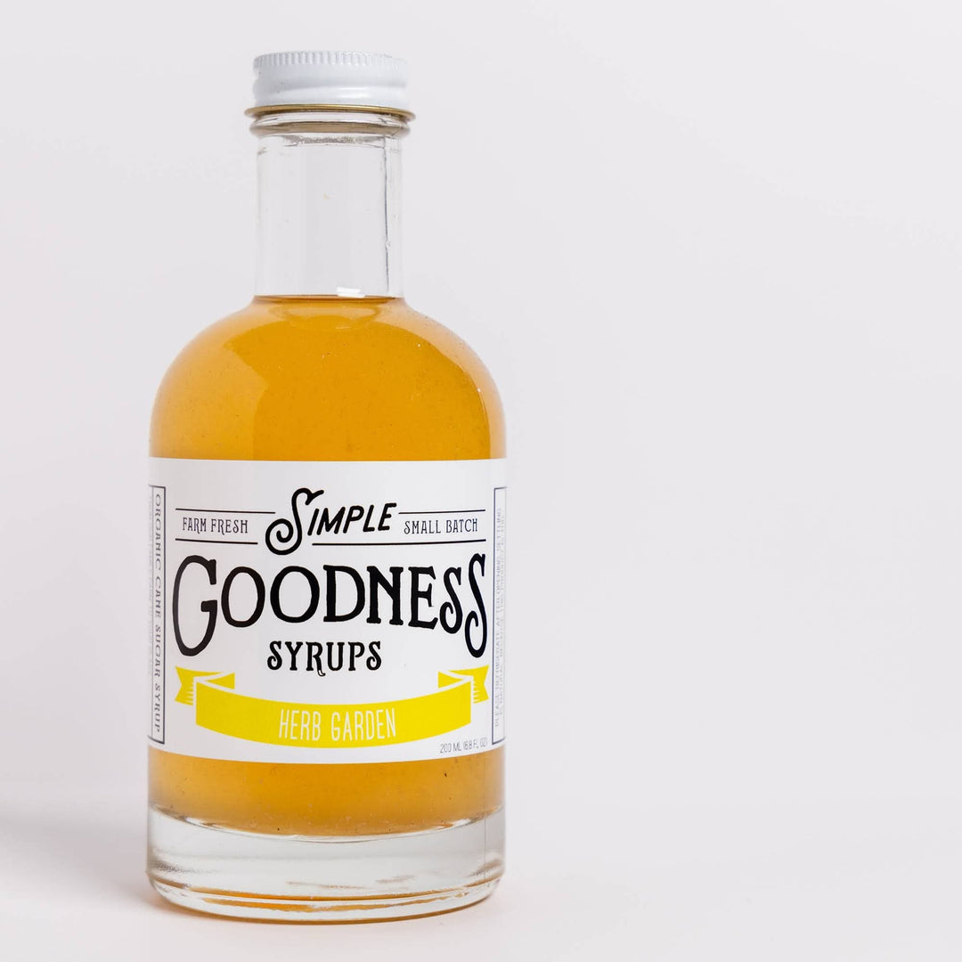 Simple Goodness Sisters Home Herb Garden Syrup